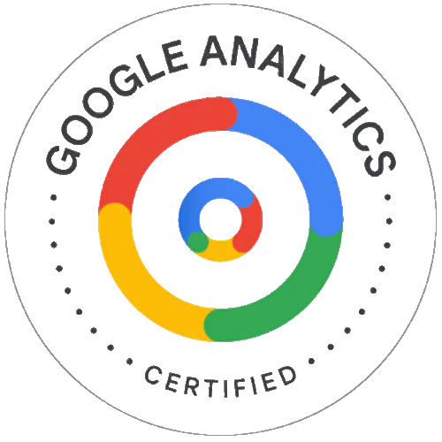 Google Analytics certification badge